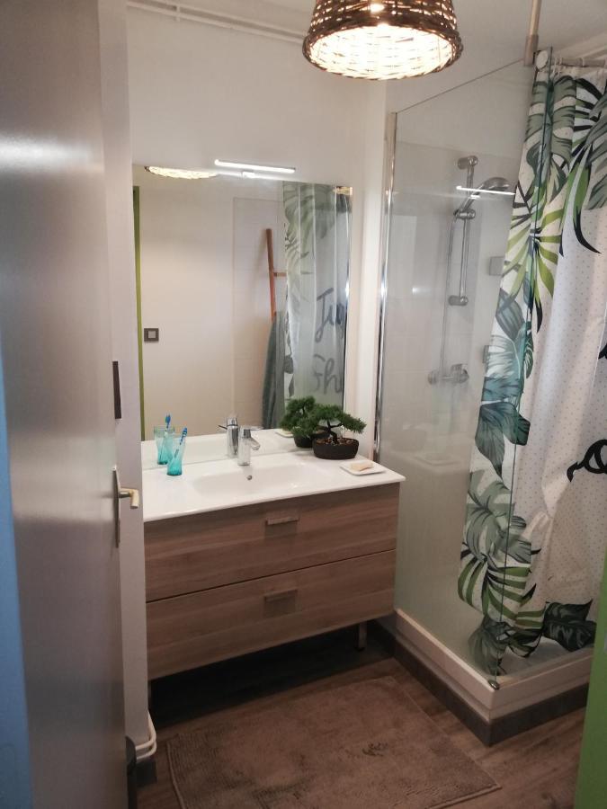 Grand T3 Avec Clim, Parking Et Terrasse Privative - Agen Apartment Luaran gambar