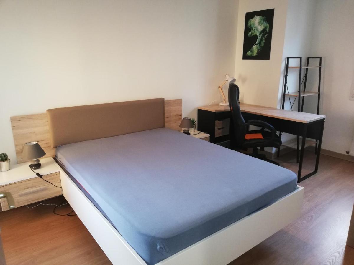 Grand T3 Avec Clim, Parking Et Terrasse Privative - Agen Apartment Luaran gambar